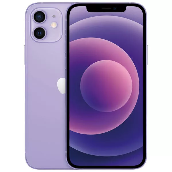 iPhone 12 - 64 GB, Purple, 6.1\", 12 MP, 5G