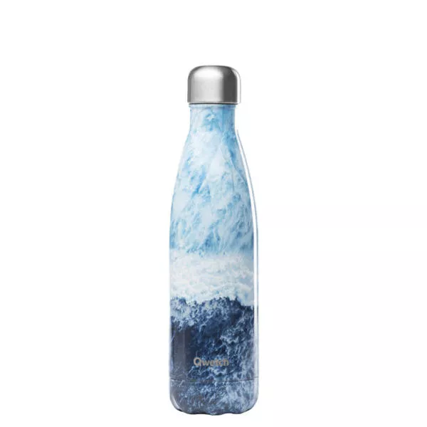 Océan Isolierte Stahlflasche 500ml blau