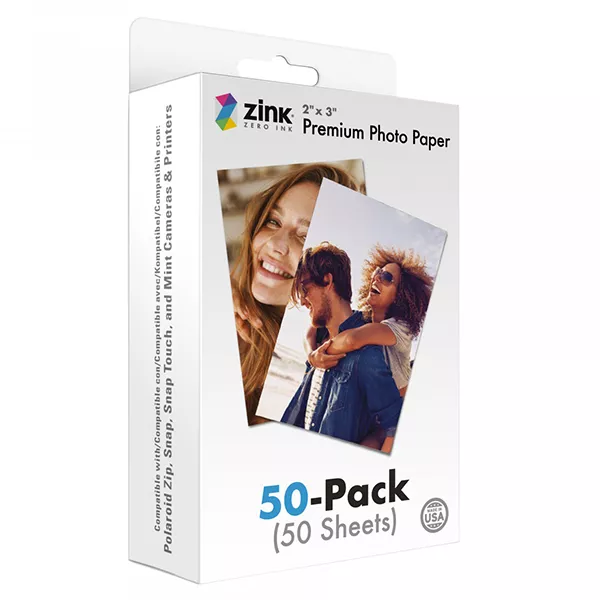Film Zinc Premium PhotoPaper 2x3\" - 50 feuilles