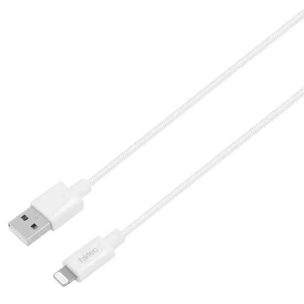 Lightning to USB 2.0 cable 1m white