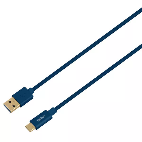 Type C to USB 3.0 Cable 1m bleu