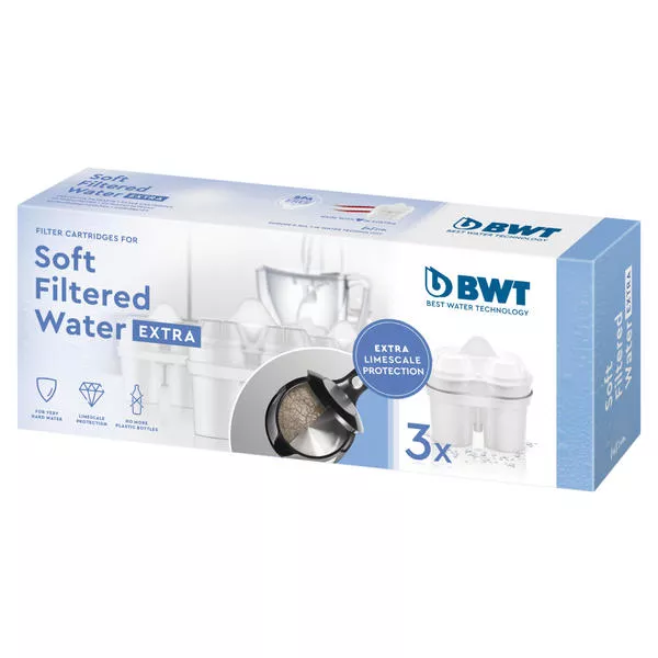 Soft Filtered Water Extra Pacchetto da 3 cartucce - Filtri per acqua Brita