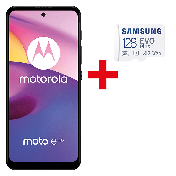 Speicherkarte + Motorola Moto e40