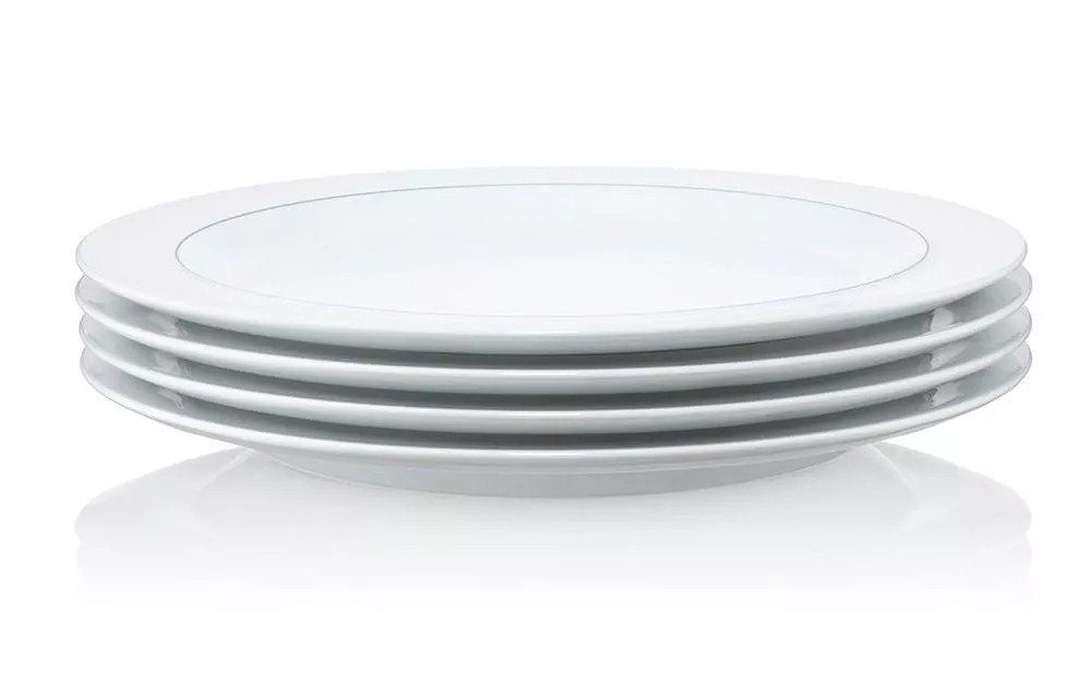 Dinner Plate Blaa Ø 26.5 cm, 4 pezzi, Bianco
