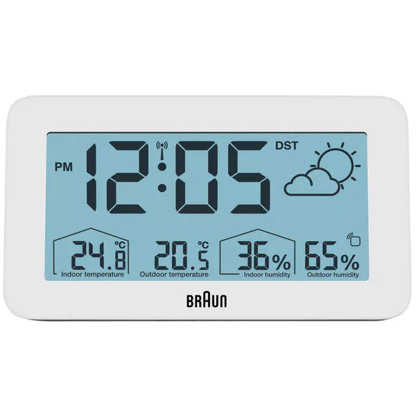 BC13-DCF weiss - Wetterstation, Thermometer, Hygrometer