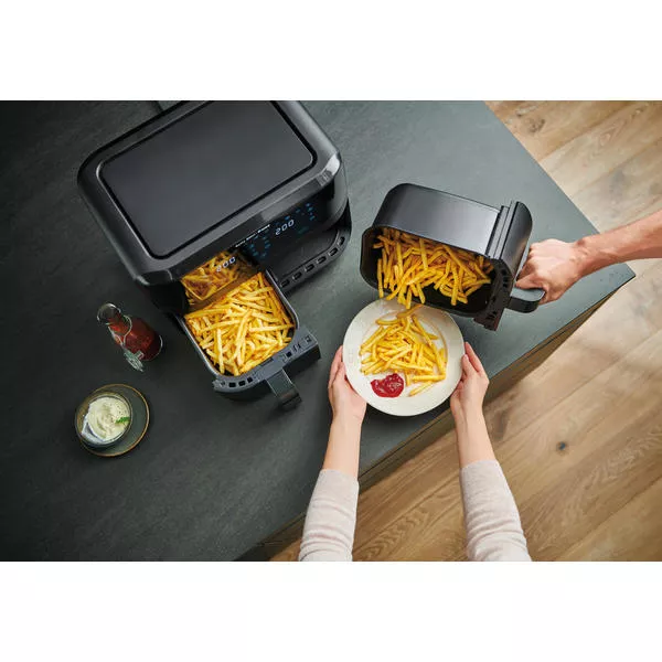 12 Pièces Accessoires pour friteuse Air Fryer Kit d'accessoires universels pour  friteuse à air chaud de 8 pouces