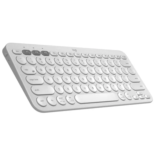 K380 Multi-Device Wireless Bluetooth Tastatur Weiss