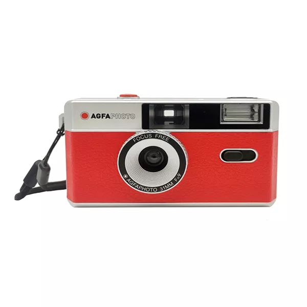 AgfaPhoto Reusable Photo Camera 35mm Red