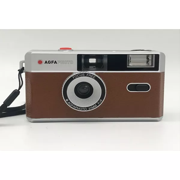 AgfaPhoto Reusable Photo Camera 35mm Brown