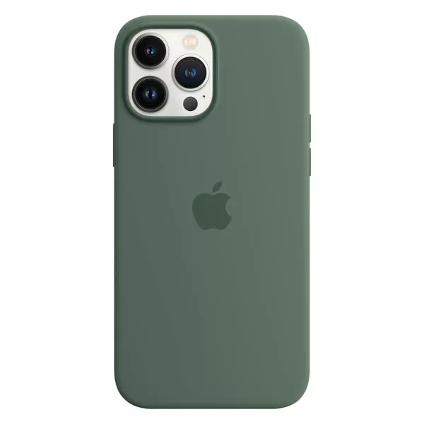 iPhone 13 Pro Max Silikon Case with MagSafe green