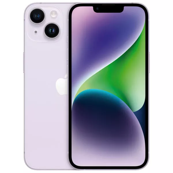 iPhone 14, 128 GB, Purple, 6.1\", 12 MP, 5G