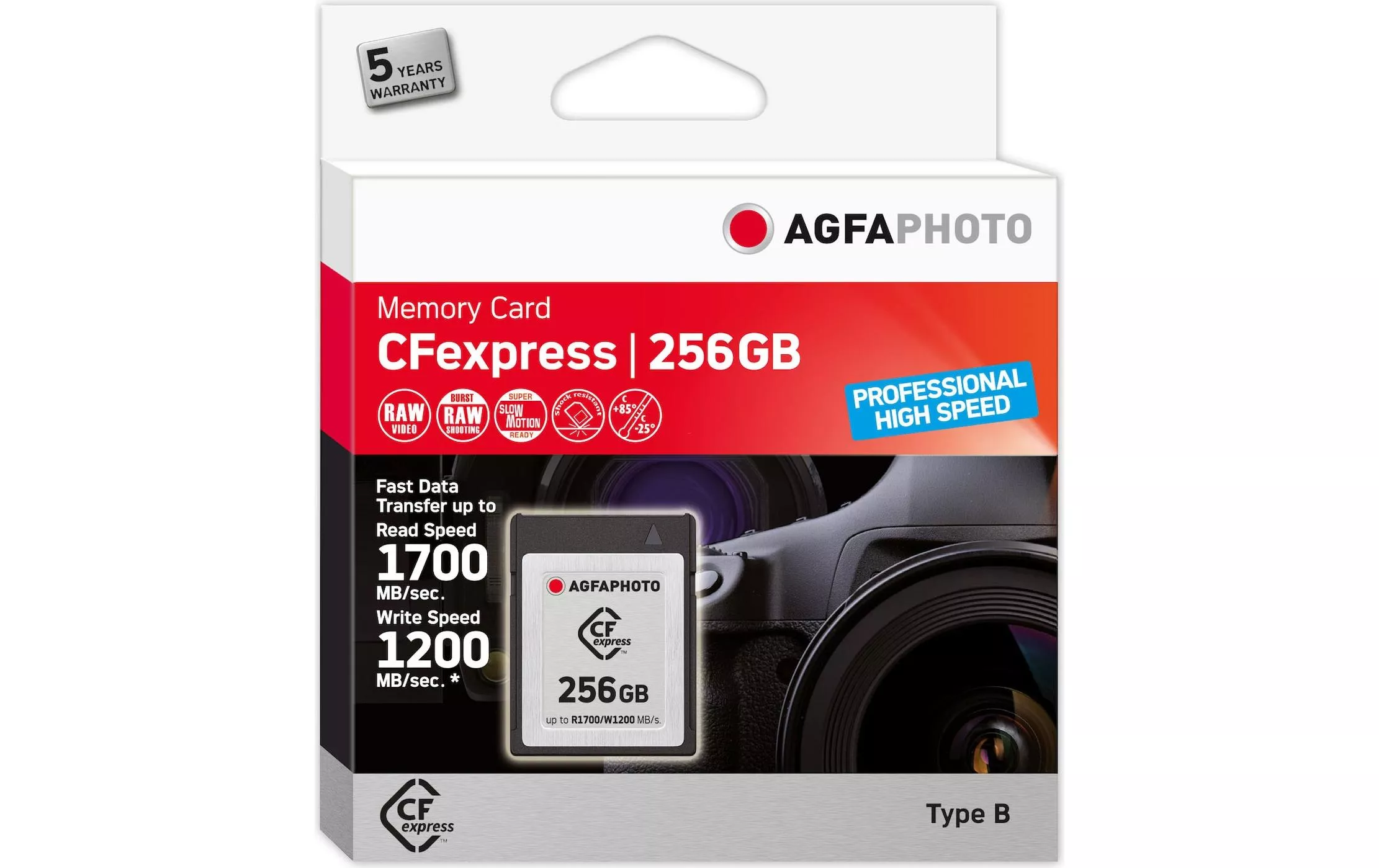 CFexpress-Karte Professional Type B 256 GB