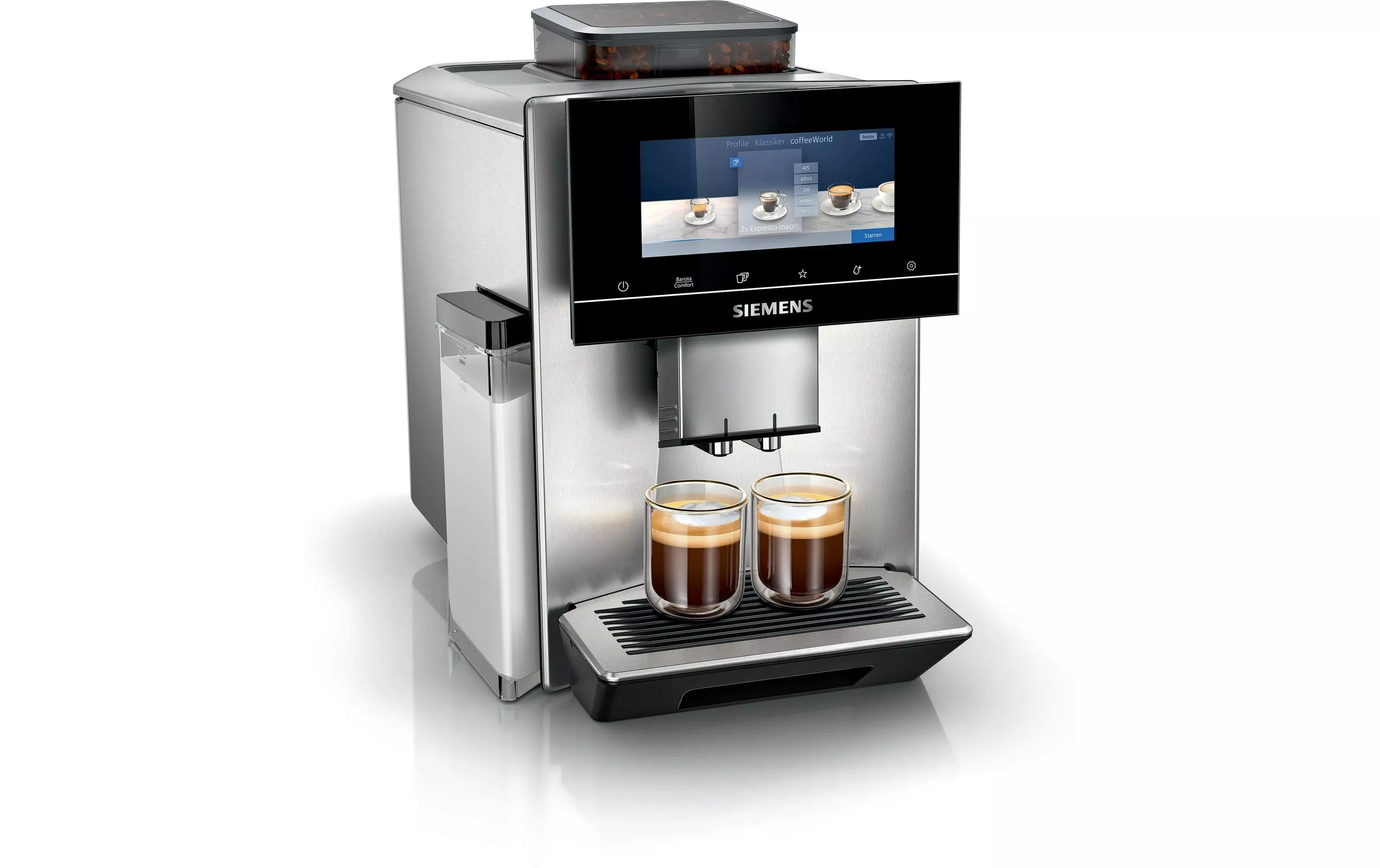 Kaffeevollautomat EQ 900 TQ905D03 Edelstahl