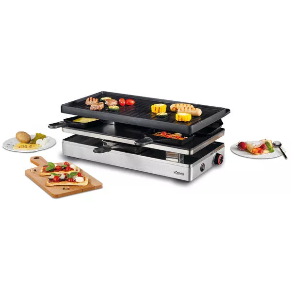 B02250 Pizza/Raclette-Grill 4in1