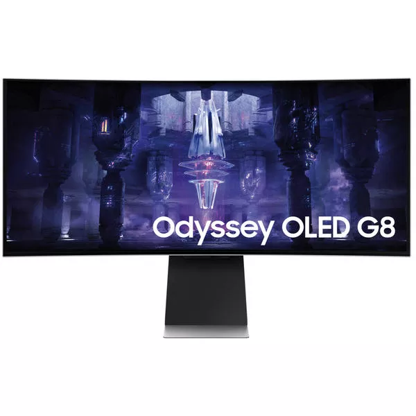 Curved Gaming Monitor Odyssey G85SB LS34BG850SUXEN 34\", QD-OLED 3440 x 1440, 175 Hz