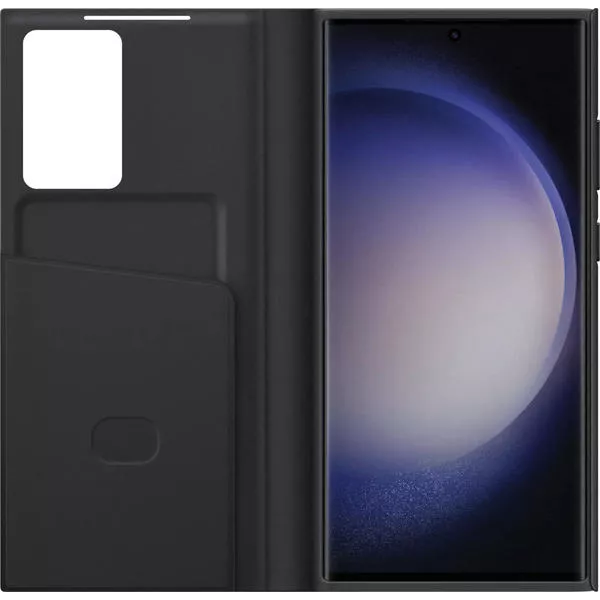 Galaxy S23 Ultra Smart View Wallet Book-Cover Black - Handyhüllen, Case &  Taschen
