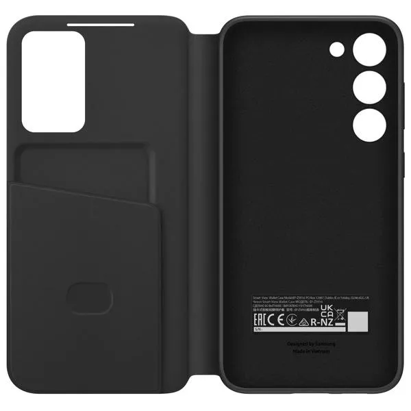Galaxy S23+ Smart View Wallet Book-Cover Black