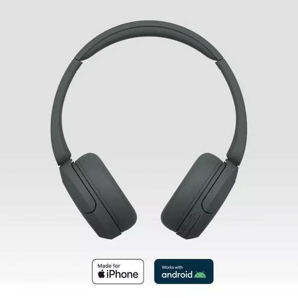 ⋅ oder - On-Ear Bluetooth Over-Ear kabellose Black Kabel On-Ear Kopfhörer, Bluetooth WH-CH520