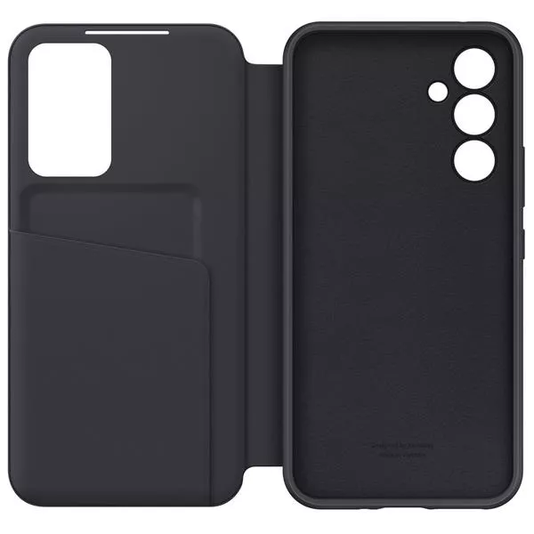 Galaxy A54 Book-Cover Smart View Wallet Case Black