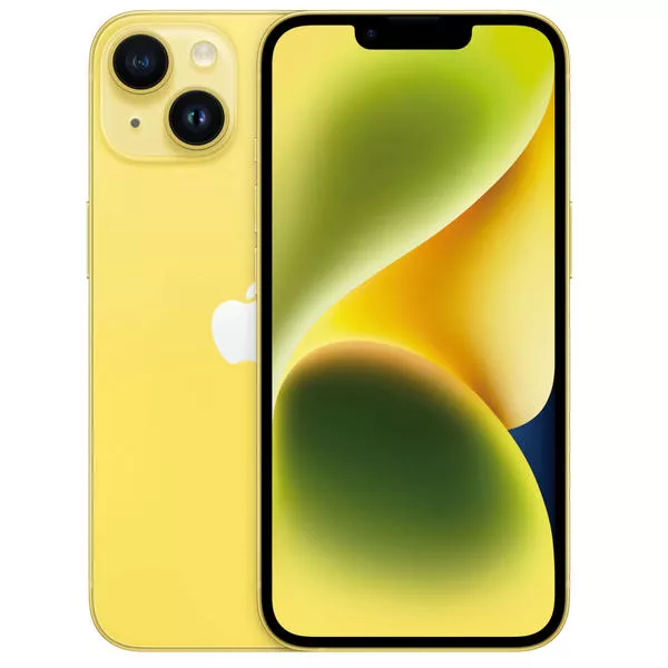 iPhone 14, 256 GB, Yellow, 6.1\", 12 MP, 5G