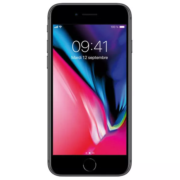 iPhone 8 - 64 GB, Black, 4.7\'\', 12 MP, 4G - Reconditionné