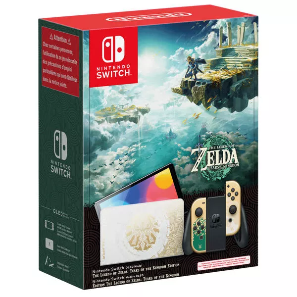 Switch OLED-Modell The Legend of Zelda: Tears of the Kingdom Edition Nessun gioco incluso, No game included