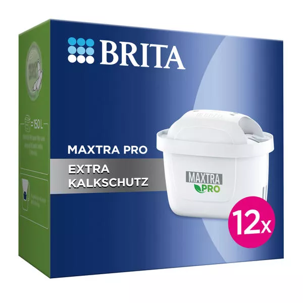 Wasserfilter-Kartusche MAXTRA PRO Extra Kalkschutz – Pack 12