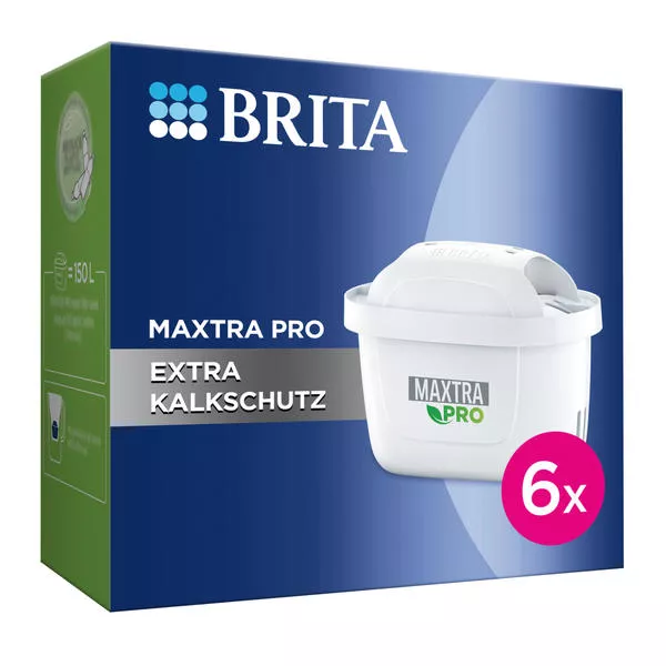 Cartouche pour carafe filtrante MAXTRA PRO Extra antitartre – pack 6