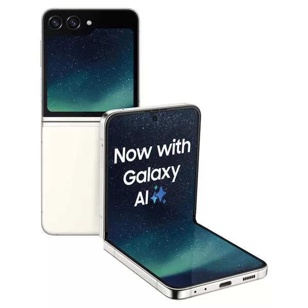 Galaxy Z Flip5 - 512GB, Cream, 6.7\", 12 MP, 5G