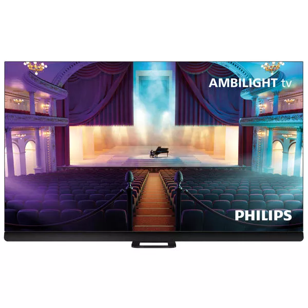 ED908 - 77'', 4K UHD OLED TV, Ambilight, Google TV, 2023