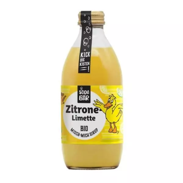 Sciroppo di limone e lime biologico \"Duck\" 330 ml