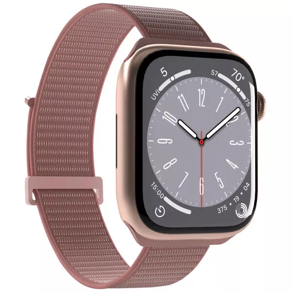 SPORT nylon watch band for Apple Watch 38\u201340\u201341mm, pink