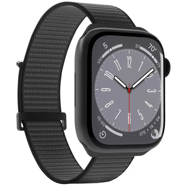 SPORT nylon watch band for Apple Watch  42-44-45-49mm. black