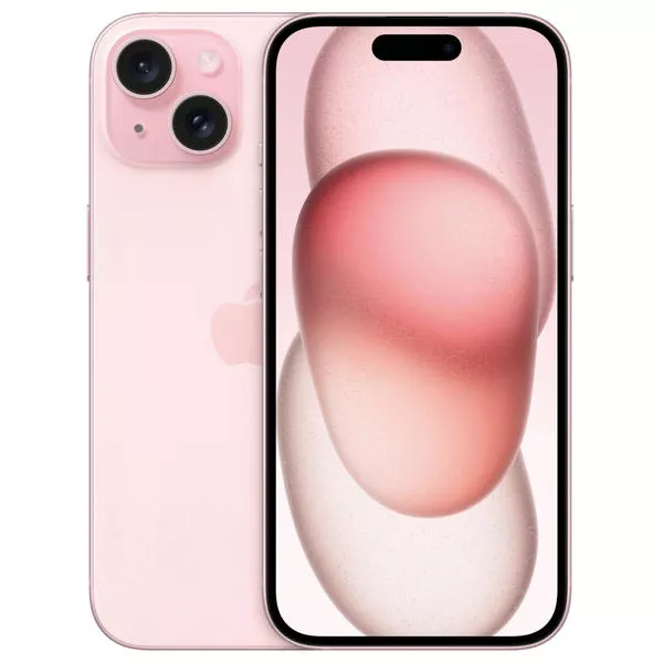 iPhone 15, 256 GB, Pink, 6.1\", 48 MP, 5G