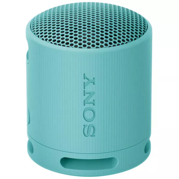 SRS-XB100 Blau - Bluetooth Lautsprecher, IP67 spritzwasserfest