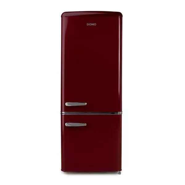 DO91707R Retro Combinaison réfrigérateur-congélateur - 191 L rouge vin