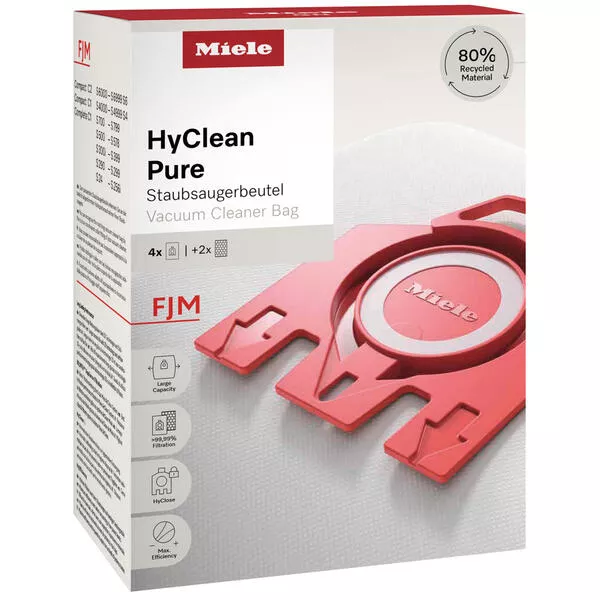 4 Sac aspirateur HyClean FJM aspirateur Miele COMPACT C1