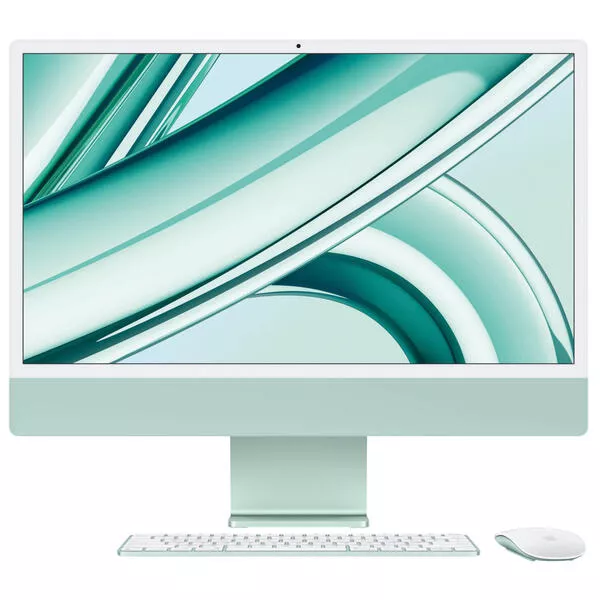 iMac 2023 Green [24\", M3 Chip, 8-core CPU, 8-core GPU, 8 GB RAM, 256 GB SSD, MQRA3SM/A]