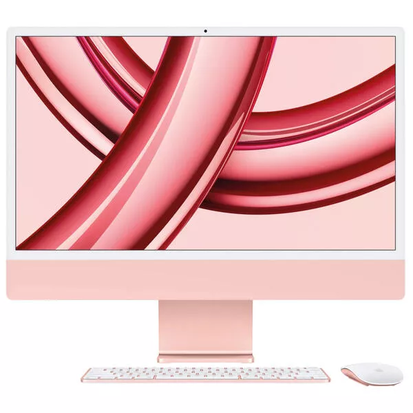 iMac 2023 Pink [24\", M3 Chip, 8-core CPU, 8-core GPU, 8 GB RAM, 256 GB SSD, MQRD3SM/A]