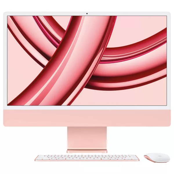 iMac 2023 Pink [24\", M3 Chip, 8-core CPU, 10-core GPU, 8 GB RAM, 256 GB SSD, MQRT3SM/A]