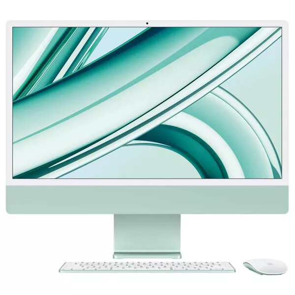 iMac 2023 Green [24\", M3 Chip, 8-core CPU, 10-core GPU, 8 GB RAM, 512 GB SSD, MQRP3SM/A]