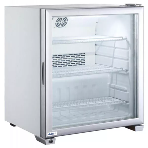 Congelatore con porta in vetro 90 L