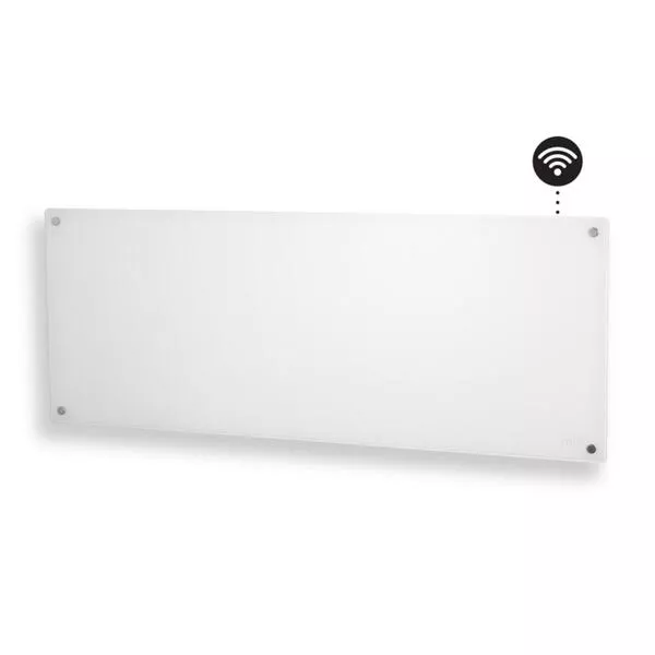 Glass WiFi PanelHeater 1200W - white