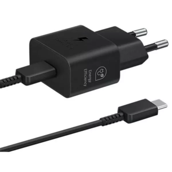 USB-C Charger 100-240V, 25W, Black
