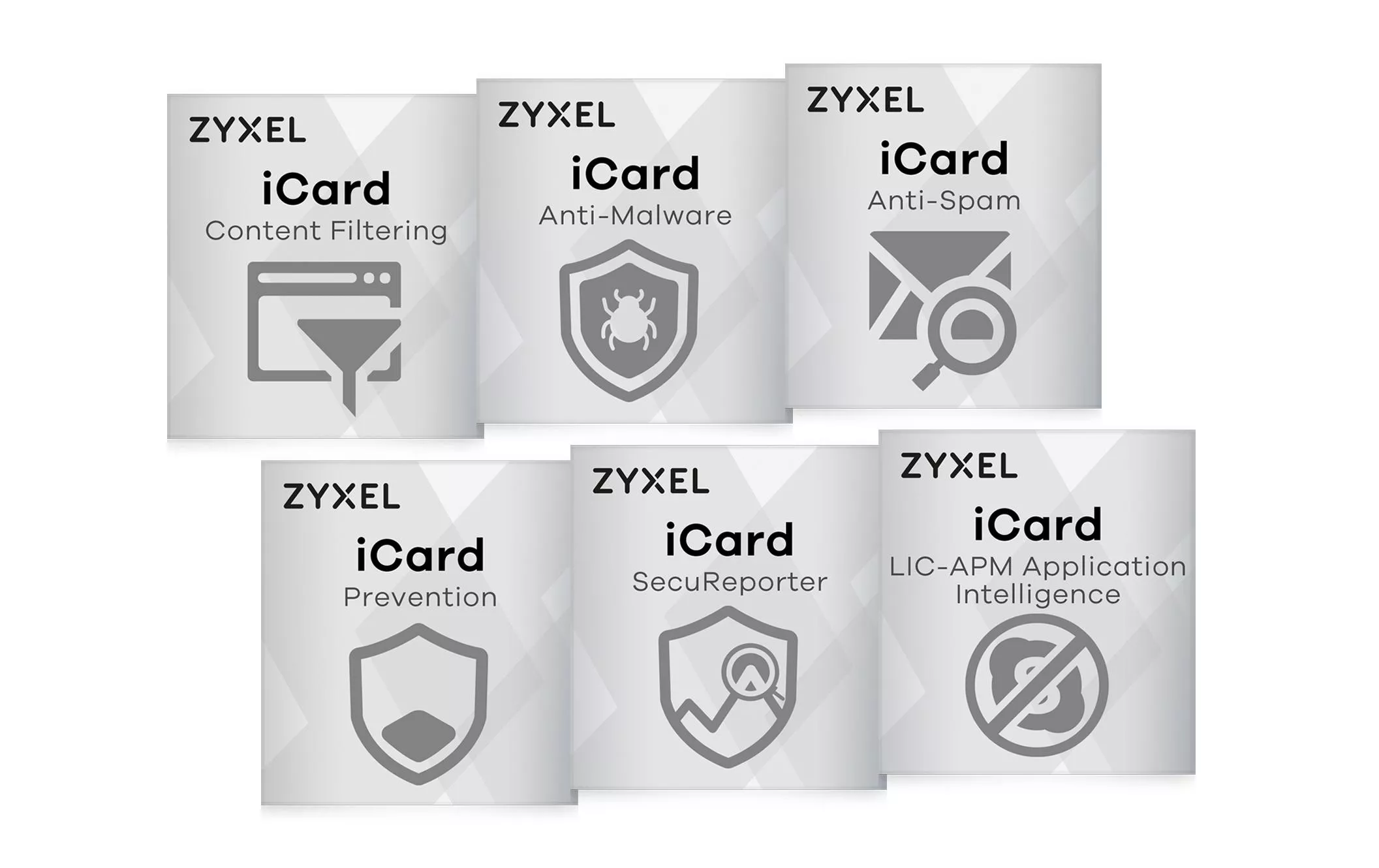 Pacchetto di servizi iCard con licenza Zyxel per USG FLEX 100 1 anno
