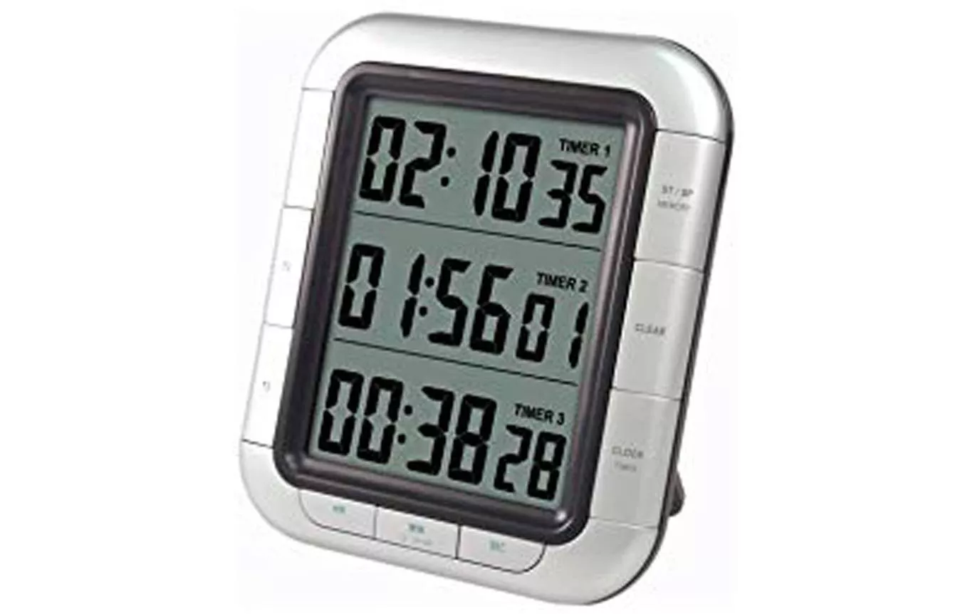 Short Time Alarm Clock KT 300 Silver