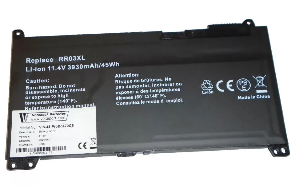 Batterie pour HP ProBook 430/440/450/455/470 G4/G5