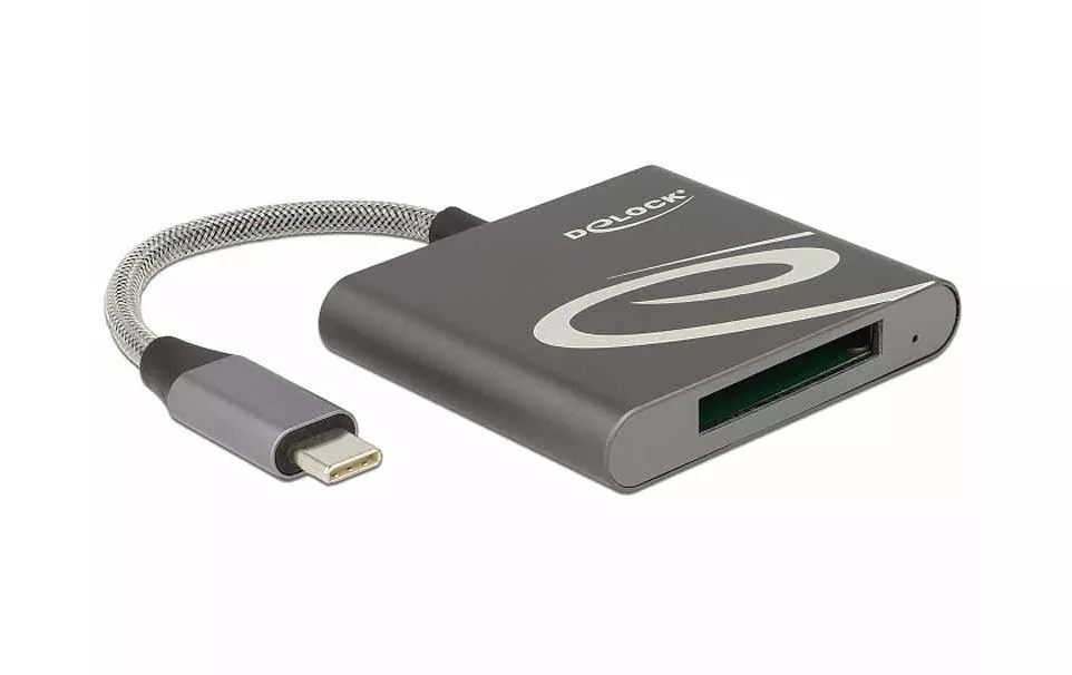 Card Reader esterno USB-C per schede di memoria XQD 2.0