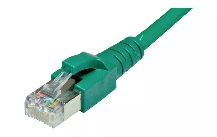 Câble patch  Cat 6A, S/FTP, 4 m, Vert