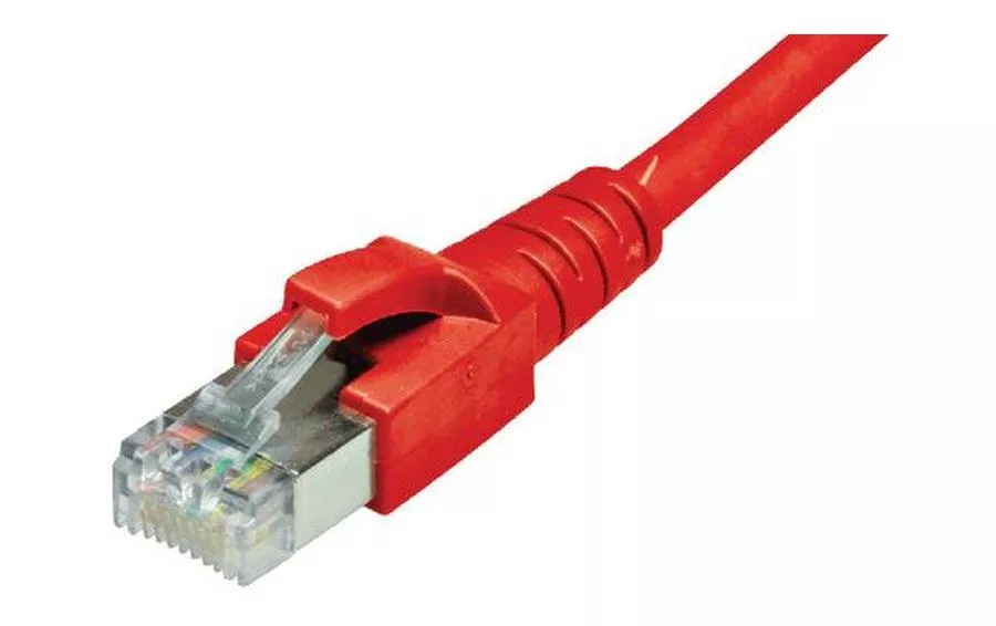 Daetwyler IT Infra cavo patch Cat 6A, S/FTP, 4 m, rosso